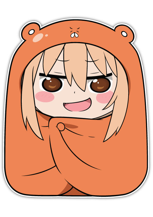 Himouto! Umaru-chan Sticker for Cars from Anime Stickery