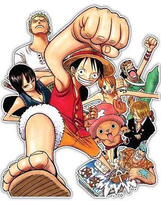One Piece Luffy Tony Tony Chopper Nami Anime Car Motor Window Decal Sticker 013 | Anime Stickery Online