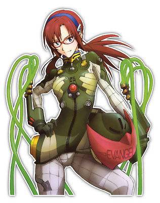 Evangelion Mari Theory Anime JDM Anime Car Window Decal Sticker 023 | Anime Stickery Online