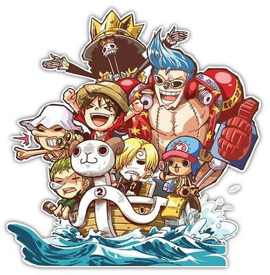 One Piece Going Merry Luffy Chopper Anime Car Motor Window JDM Decal Sticker 018 | Anime Stickery Online