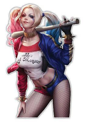 Suicide Squad Harley Quinn Anime JDM Anime Car Window Decal Sticker 004 | Anime Stickery Online