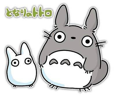 My Neighbor Totoro Studio Ghibli Anime Car Window Decal Sticker 009 | Anime Stickery Online