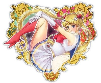 Sailor Moon Usagi Tsukino Anime Car Window Decal Sticker 009 | Anime Stickery Online