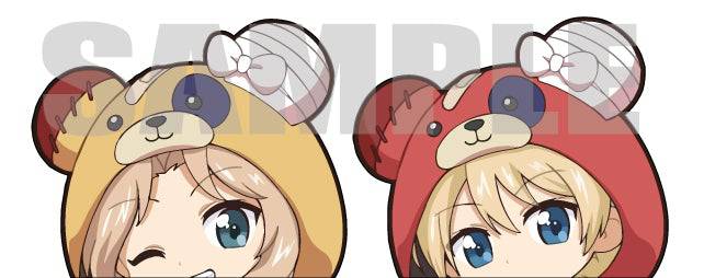 Kei | Girls Und Panzer | Peeker Anime Stickers for Cars NEW | Anime Stickery Online