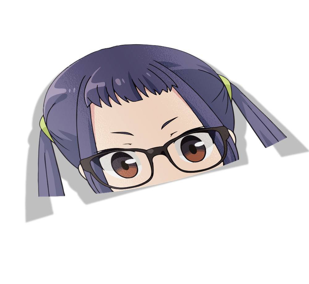 Chiaki Ogaki | Yuru Camp | Peeker - Peek - Anime Vinyl Stickers NEW | Anime Stickery Online