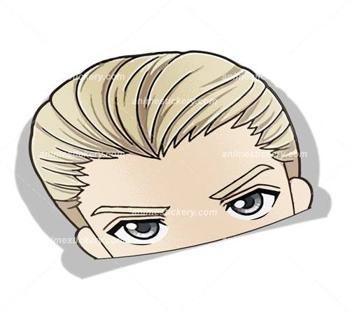 Draco Malfoy | Harry Potter | Peeker Anime Vinyl Stickers for Cars NEW | Anime Stickery Online