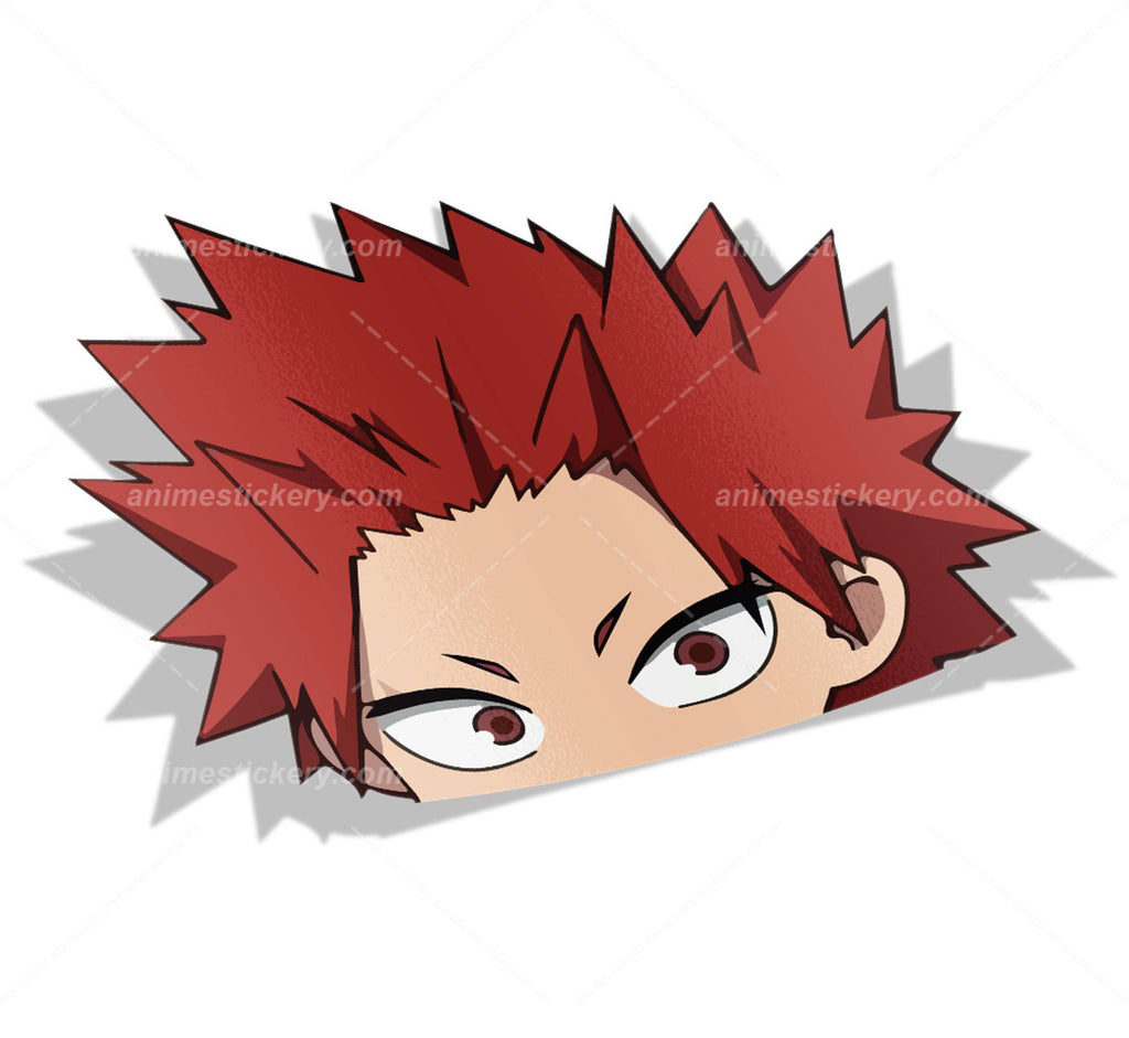 Eijiro Kirishima | My Hero Academia | Peeker Anime Stickers for Cars NEW | Anime Stickery Online