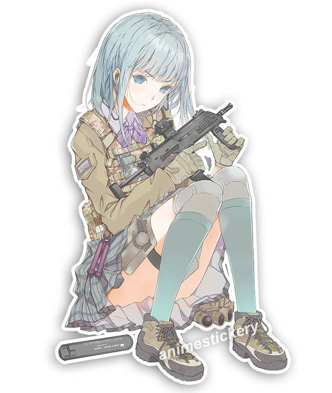 Girls und Panzer | Anime JDM Car Window Decal Stickers | Anime Stickery Online