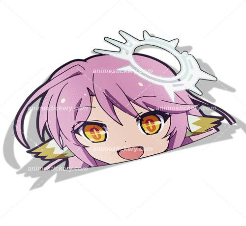Jibril | No Game No Life | Peeker Anime Vinyl Stickers for Cars NEW | Anime Stickery Online