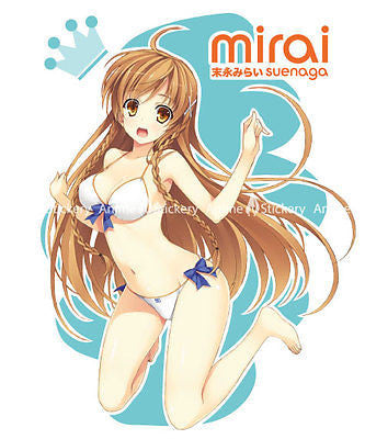 Mirai Anime Car Window Decal Sticker 001 | Anime Stickery Online