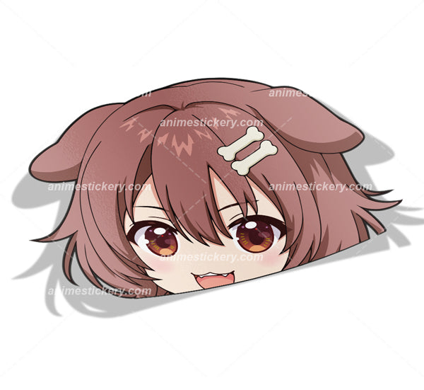 Inugami Korone | Hololive | Peeker Stickers for Cars NEW | Anime Stickery Online