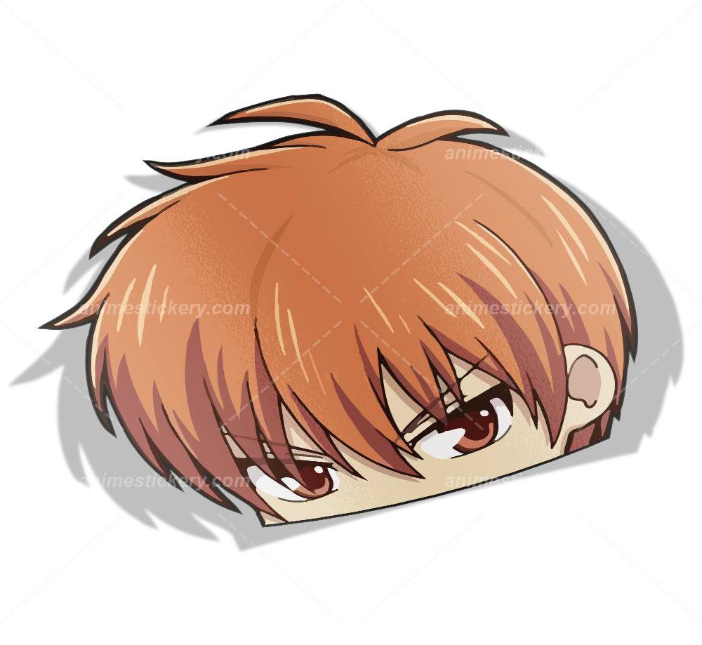 Kyo Sohma | Fruits Basket | Peeker Stickers for Cars NEW | Anime Stickery Online