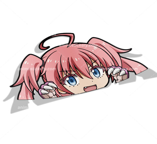 Milim Nava | That Time I Got Reincarnated as a Slime | Peeker Anime Stickers for Cars NEW | Anime Stickery Online