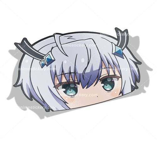 Misha Necron | The Misfit of Demon King Academy | Peeker Anime Vinyl Stickers for Cars NEW | Anime Stickery Online