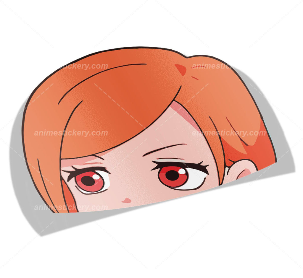 Nobara Kugisaki | Jujutsu Kaisen | Peeker Stickers on Car NEW | Anime Stickery Online