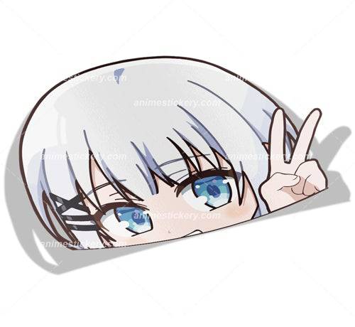 Siesta | The Detective is Already Dead | Peeker Anime Stickers for Cars NEW | Anime Stickery Online