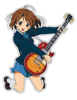 K-On! Yui Hirasawa Anime Car Decal Sticker 014 | Anime Stickery Online
