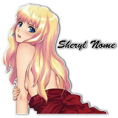 Macross Sheryl Nome Anime Car Decal Sticker 001 | Anime Stickery Online