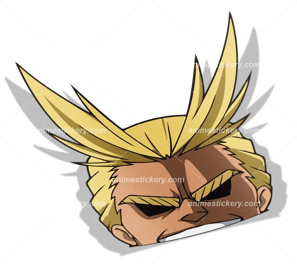 All Might | My Hero Academia | Peeker Anime Stickers for Cars NEW - Anime Stickery Online