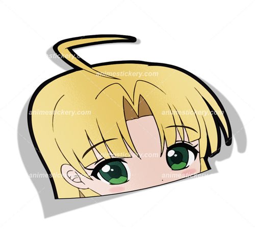 Asia Argento | High School DxD | Peeker Anime Stickers for Cars NEW - Anime Stickery Online