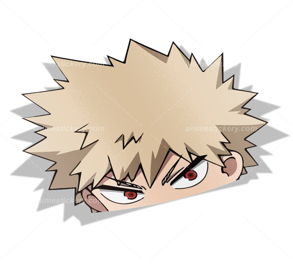 Katsuki Bakugo | My Hero Academia | Peeker Anime Stickers for Cars NEW | Anime Stickery Online