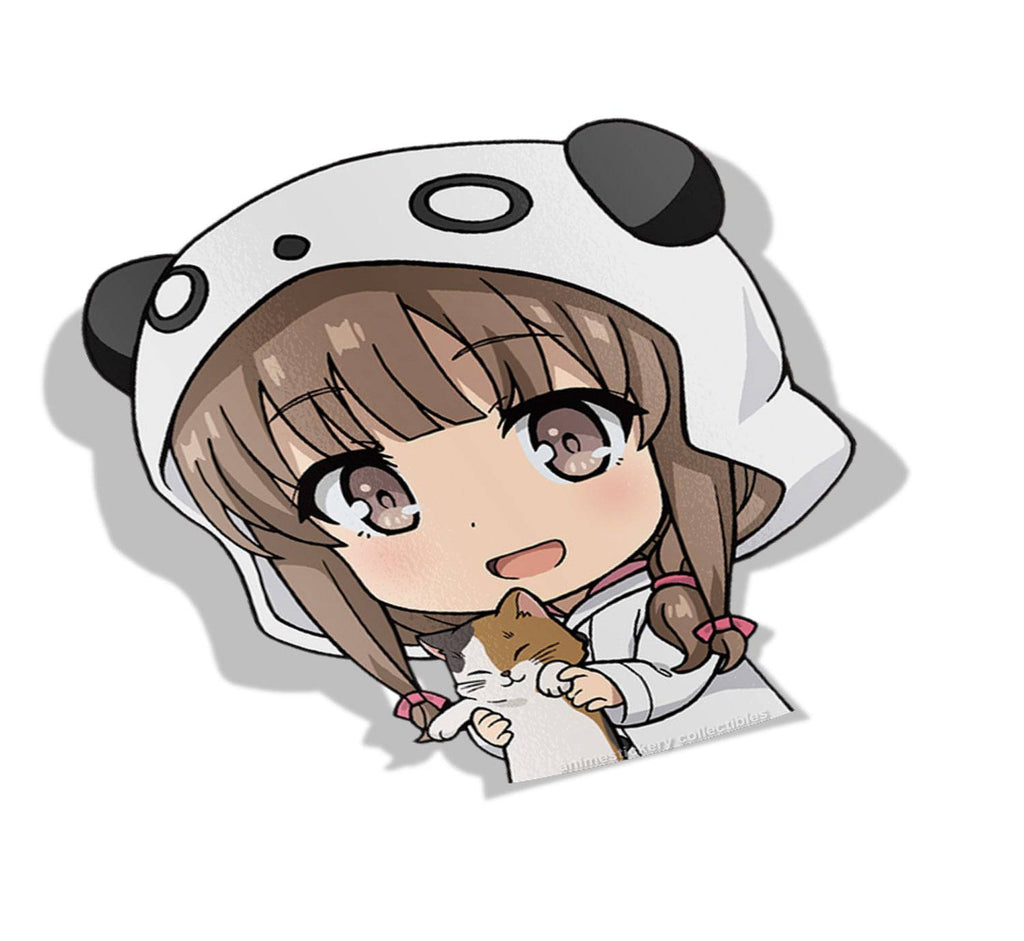 Kaede Azusagawa | Bunny Girl Senpai | Peeker Stickers for Cars NEW | Anime Stickery Online
