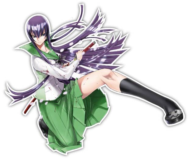 High School of the Dead | Anime JDM Car Window Decal Stickers | Anime Stickery Online
