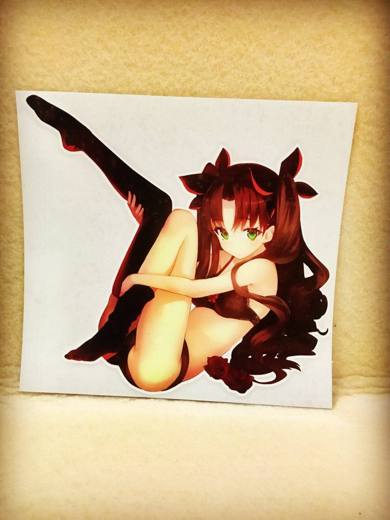 Fate/stay night Rin Tohsaka Anime Car Decal Sticker 021 | Anime Stickery Online