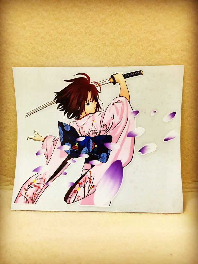 Kara no Kyoukai Shiki Ryougi Anime Car Window Decal Sticker 001 | Anime Stickery Online