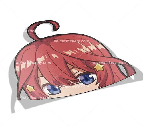 Itsuki Nakano | The Quintessential Quintuplets | Peeker Anime Stickers NEW | Anime Stickery Online