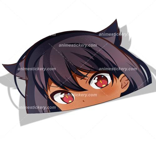 Jahy | The Great Jahy Will Not Be Defeated | Peeker Anime Stickers for Cars NEW | Anime Stickery Online
