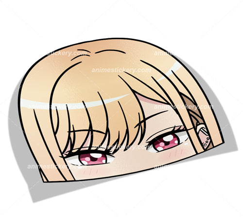 Kitagawa Marin | My Dress-Up Darling | Peeker Anime Stickers NEW | Anime Stickery Online