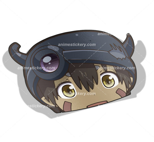 Reg | Made in Abyss | Peeker Anime Stickers for Cars NEW | Anime Stickery Online
