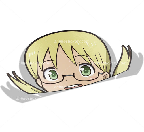 Riko | Made in Abyss | Peeker Anime Stickers for Cars NEW | Anime Stickery Online