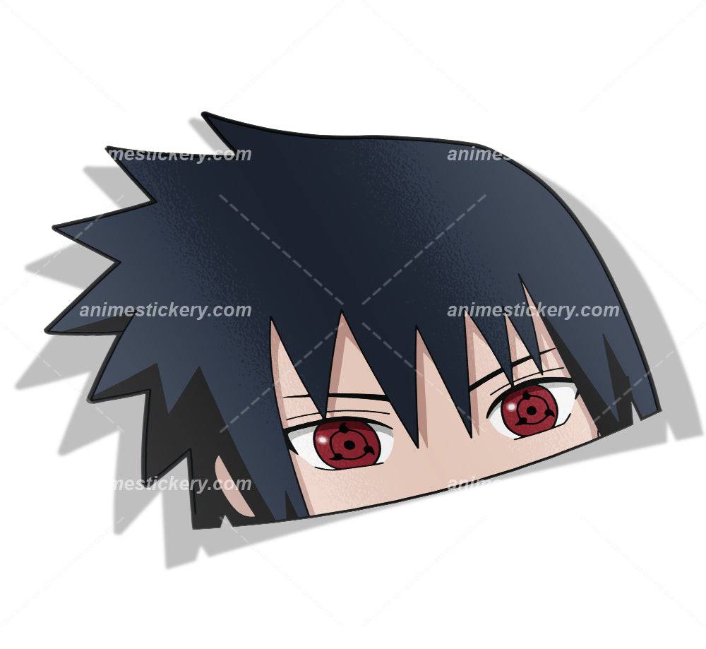 Sasuke Uchiha | Naruto | Peekers Anime Stickers for Car NEW | Anime Stickery Online