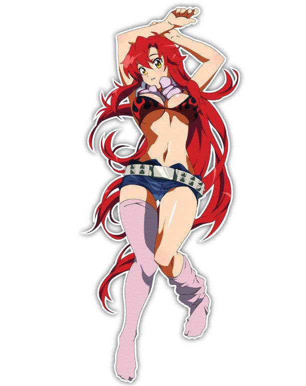 Yoko Littner Tengen Toppa Gurren Lagann Anime JDM Decal Sticker 002 | Anime Stickery Online