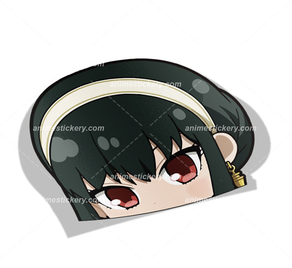 Yor Forger | Spy x Family | Peeker Anime Stickers for Cars NEW | Anime Stickery Online