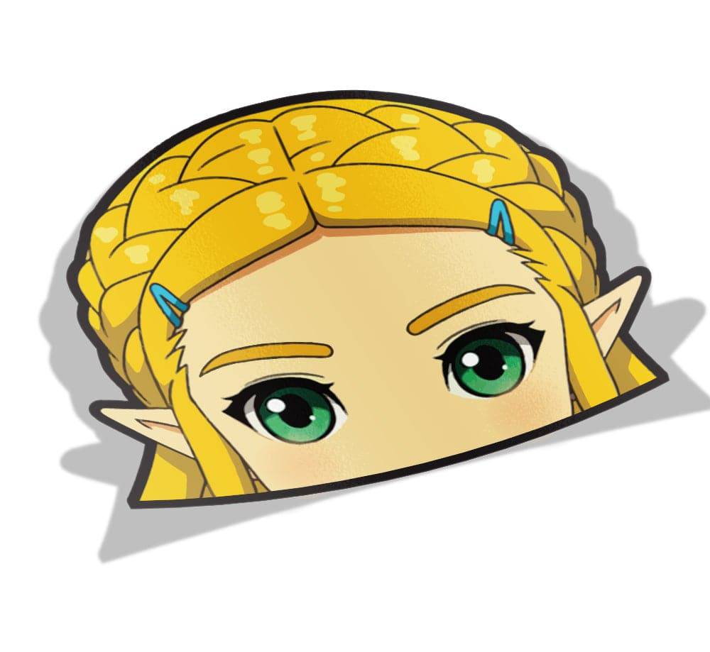 Zelda Princess | Peeker - Peek - Anime Vinyl Car Stickers | Anime Stickery Online